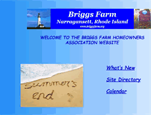 Tablet Screenshot of briggsfarm.org